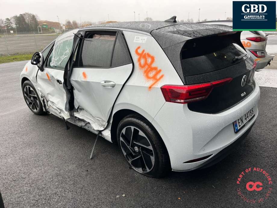VW ID.3 2020-->> , Motorkode: EDCA, Girkassekode: UYX