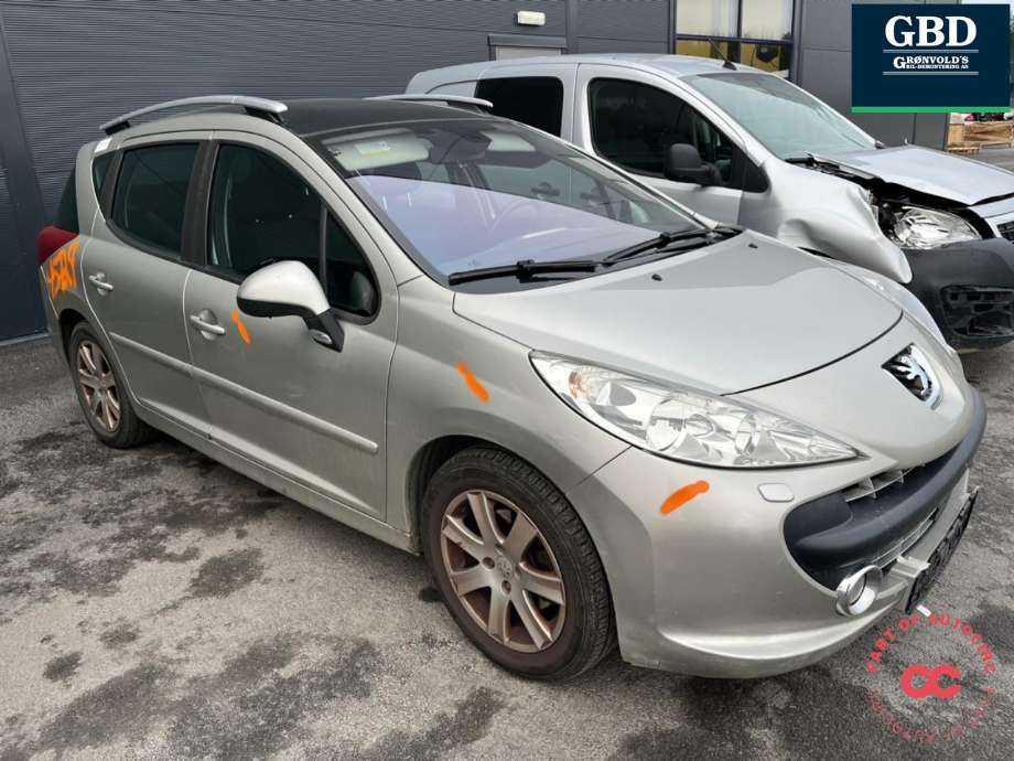Peugeot 207 2006-2012 , Motorkode: 9HX, Girkassekode: 2222 PT