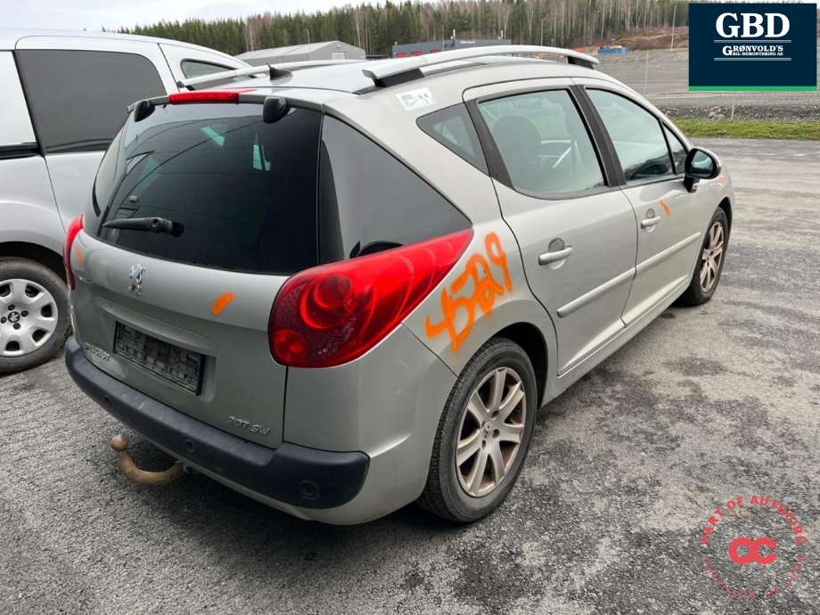 Peugeot 207 2006-2012 , Motorkode: 9HX, Girkassekode: 2222 PT