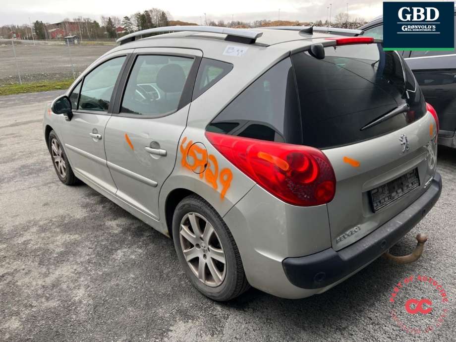 Peugeot 207 2006-2012 , Motorkode: 9HX, Girkassekode: 2222 PT