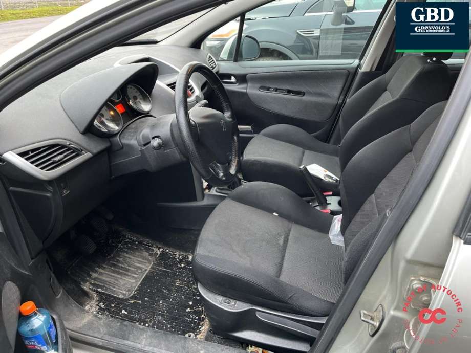 Peugeot 207 2006-2012 , Motorkode: 9HX, Girkassekode: 2222 PT