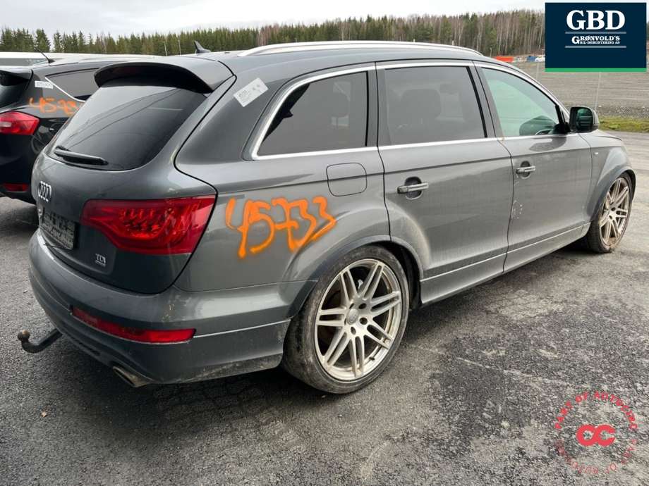 Audi Q7 2010-2015 (Type I, Fase 2) , Motorkode: CJGA, Girkassekode: MHP