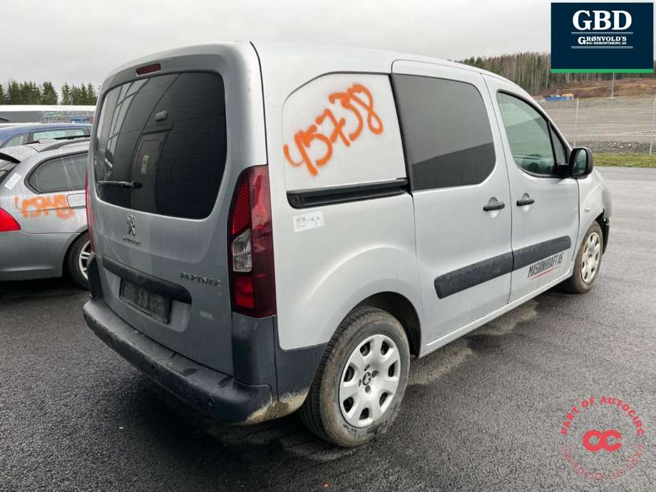Peugeot Partner 2015-2019 (Type II, Fase 2) , Motorkode: BH02| BHW, Girkassekode: 16 124 442 80
