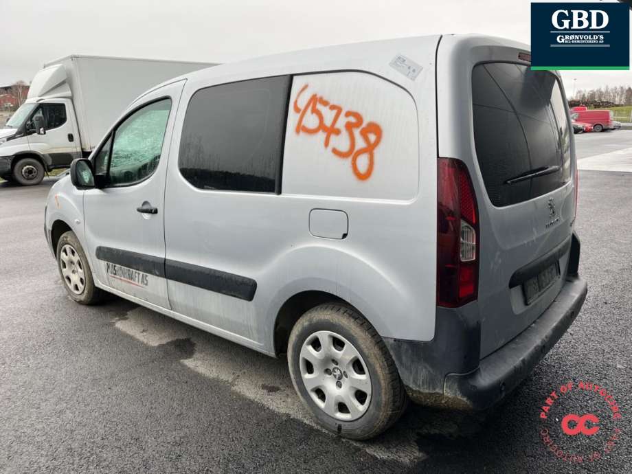 Peugeot Partner 2015-2019 (Type II, Fase 2) , Motorkode: BH02| BHW, Girkassekode: 16 124 442 80