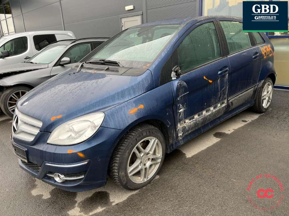 Mercedes B-Klasse 2008-2011 (Fase 2) (W245) (W245), Motorkode: OM640.940, Girkassekode: A 169 370 23 00