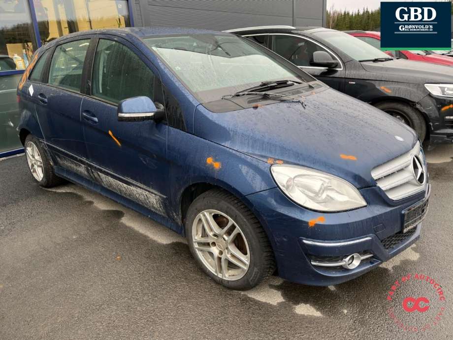 Mercedes B-Klasse 2008-2011 (Fase 2) (W245) (W245), Motorkode: OM640.940, Girkassekode: A 169 370 23 00