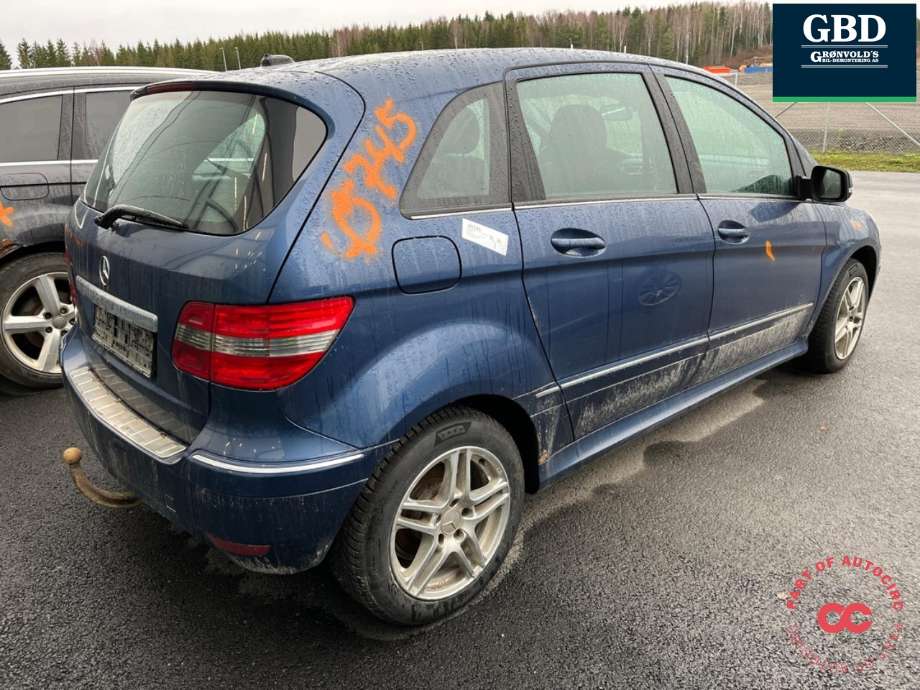 Mercedes B-Klasse 2008-2011 (Fase 2) (W245) (W245), Motorkode: OM640.940, Girkassekode: A 169 370 23 00