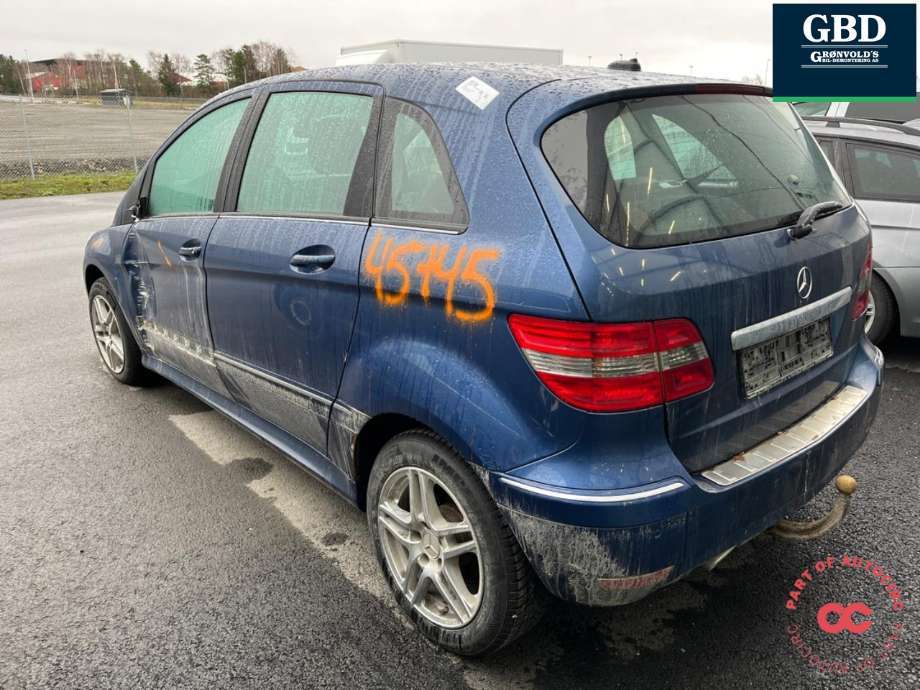 Mercedes B-Klasse 2008-2011 (Fase 2) (W245) (W245), Motorkode: OM640.940, Girkassekode: A 169 370 23 00
