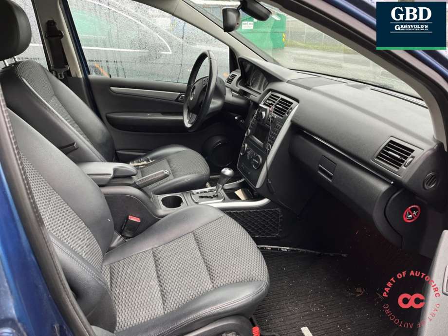 Mercedes B-Klasse 2008-2011 (Fase 2) (W245) (W245), Motorkode: OM640.940, Girkassekode: A 169 370 23 00