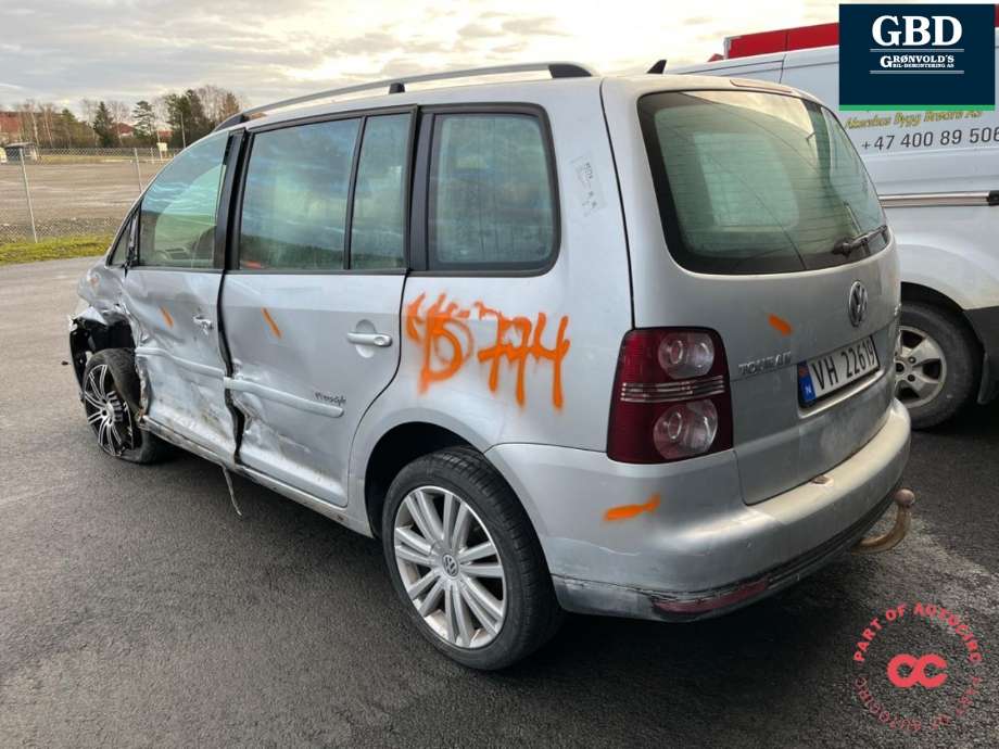 VW Touran 2007-2010 (Type I, Fase 2) , Motorkode: BLS, Girkassekode: KWD