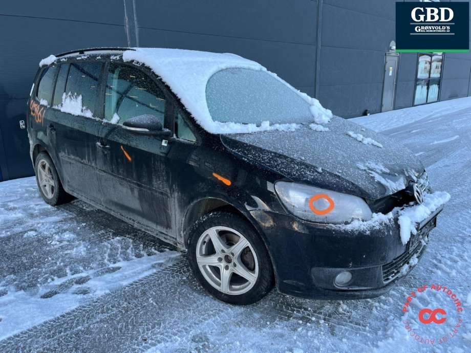 VW Touran 2010-2015 (Type I, Fase 3) , Motorkode: CAYC, Girkassekode: MFR