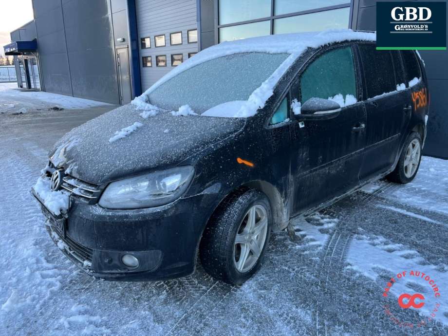 VW Touran 2010-2015 (Type I, Fase 3) , Motorkode: CAYC, Girkassekode: MFR