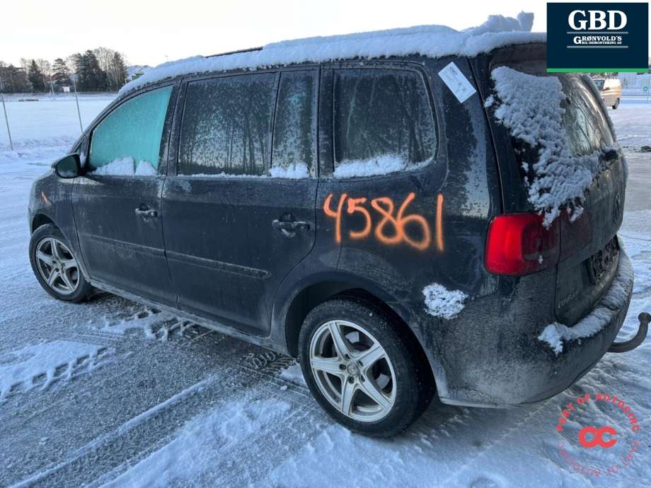 VW Touran 2010-2015 (Type I, Fase 3) , Motorkode: CAYC, Girkassekode: MFR
