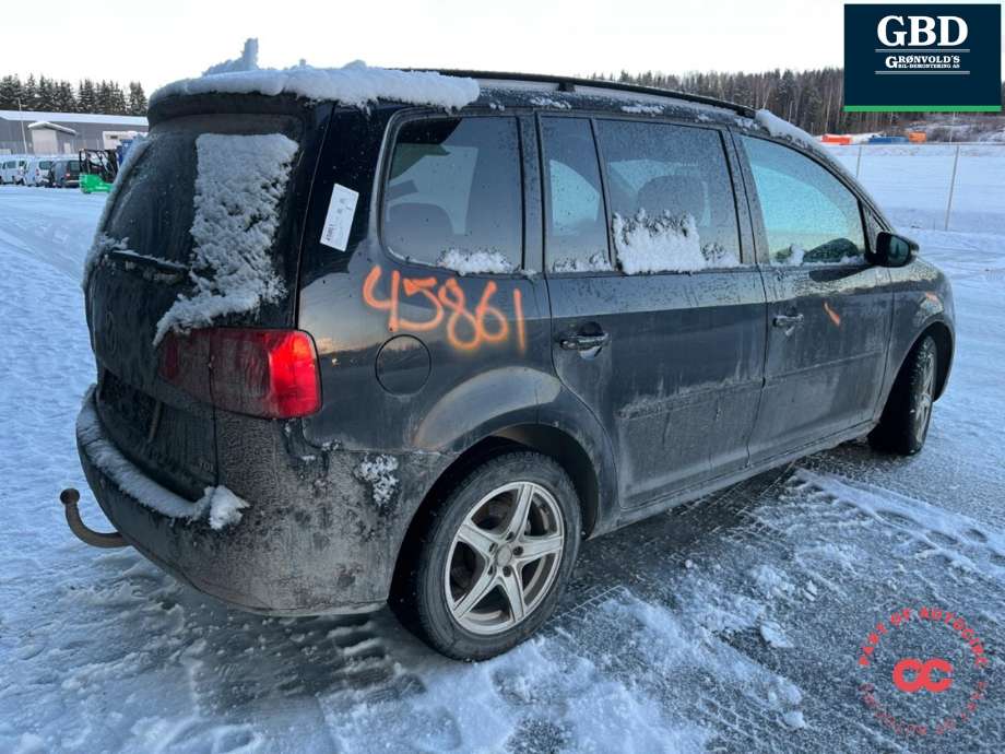 VW Touran 2010-2015 (Type I, Fase 3) , Motorkode: CAYC, Girkassekode: MFR