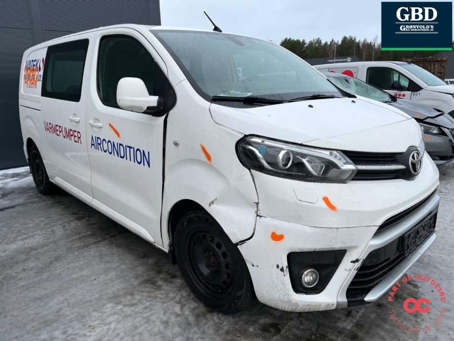 Toyota Proace 2016-->> (Type II) , Motorkode: 3WZ-HV, Girkassekode: SU001-A0798
