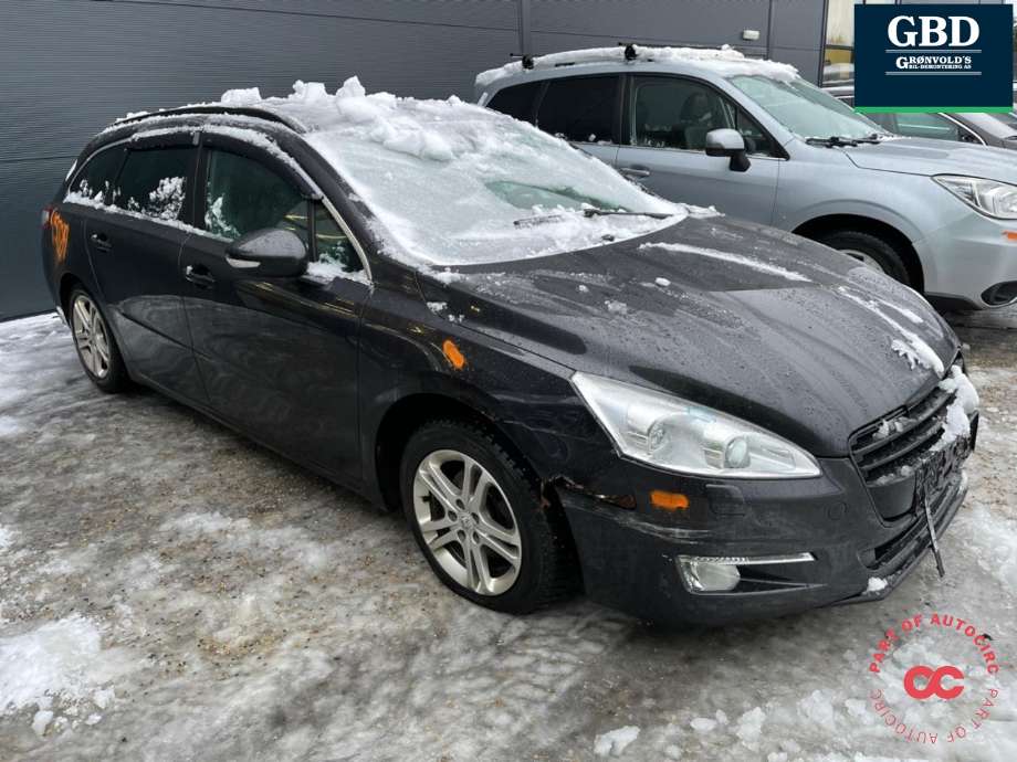 Peugeot 508 2011-2014 (Type I, Fase 1) delebil , Motorkode: 9H05, Girkassekode: 2231 P2
