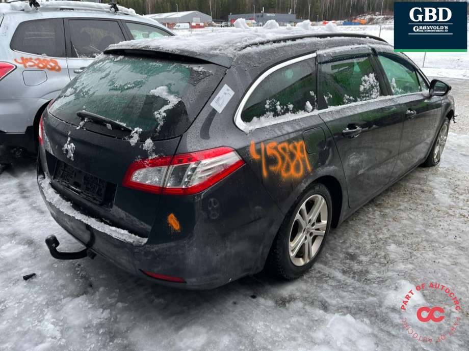 Peugeot 508 2011-2014 (Type I, Fase 1) delebil , Motorkode: 9H05, Girkassekode: 2231 P2