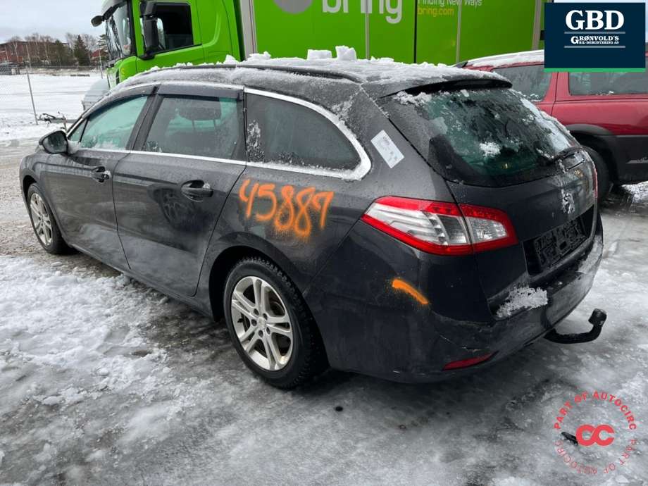 Peugeot 508 2011-2014 (Type I, Fase 1) delebil , Motorkode: 9H05, Girkassekode: 2231 P2