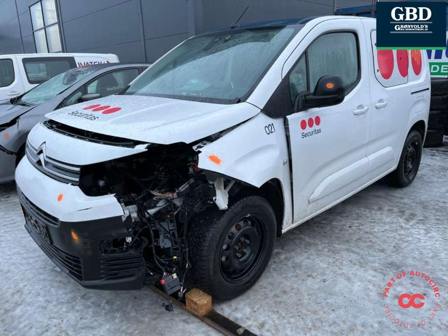 Citroën Berlingo 2019-->> (Type III) , Motorkode: ZKX, Girkassekode: 