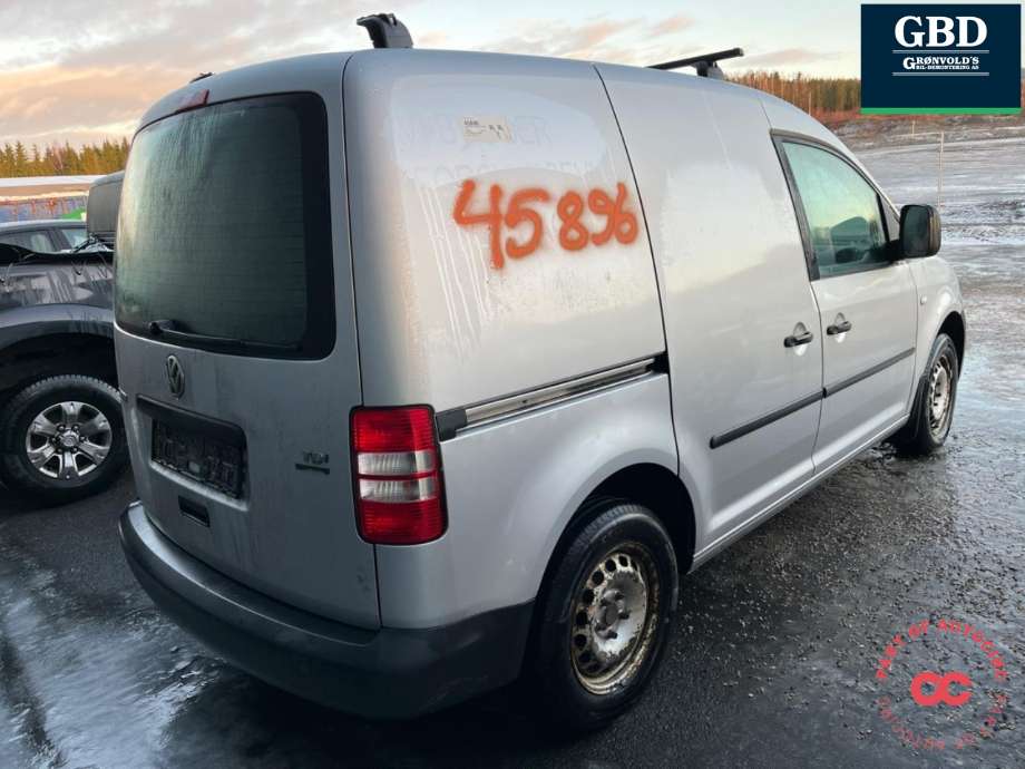 VW Caddy 2010-2015 (Type III, Fase 2) , Motorkode: CAYD, Girkassekode: MLU