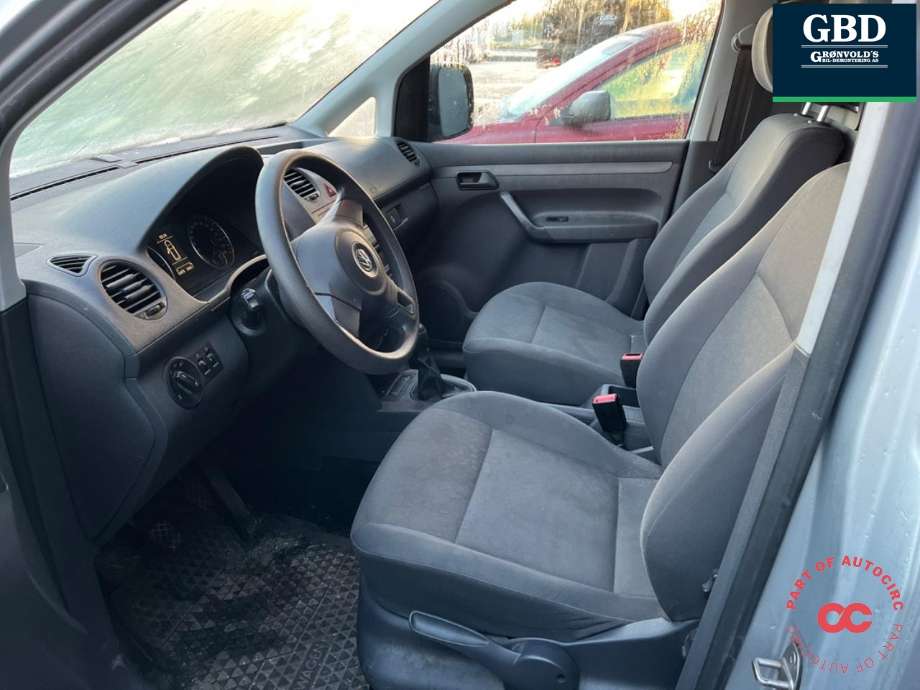 VW Caddy 2010-2015 (Type III, Fase 2) , Motorkode: CAYD, Girkassekode: MLU