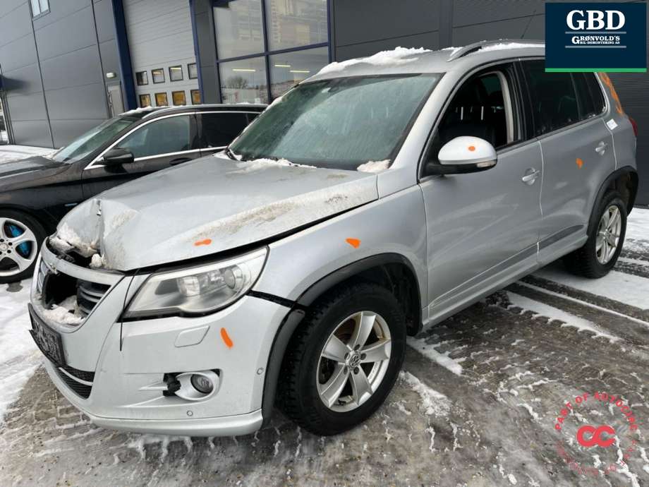 VW Tiguan 2007-2011 (Type I, Fase 1) , Motorkode: CFFB, Girkassekode: LWS