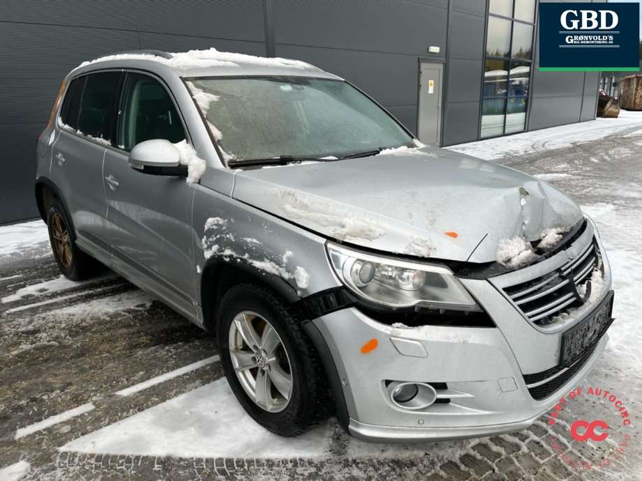 VW Tiguan 2007-2011 (Type I, Fase 1) , Motorkode: CFFB, Girkassekode: LWS