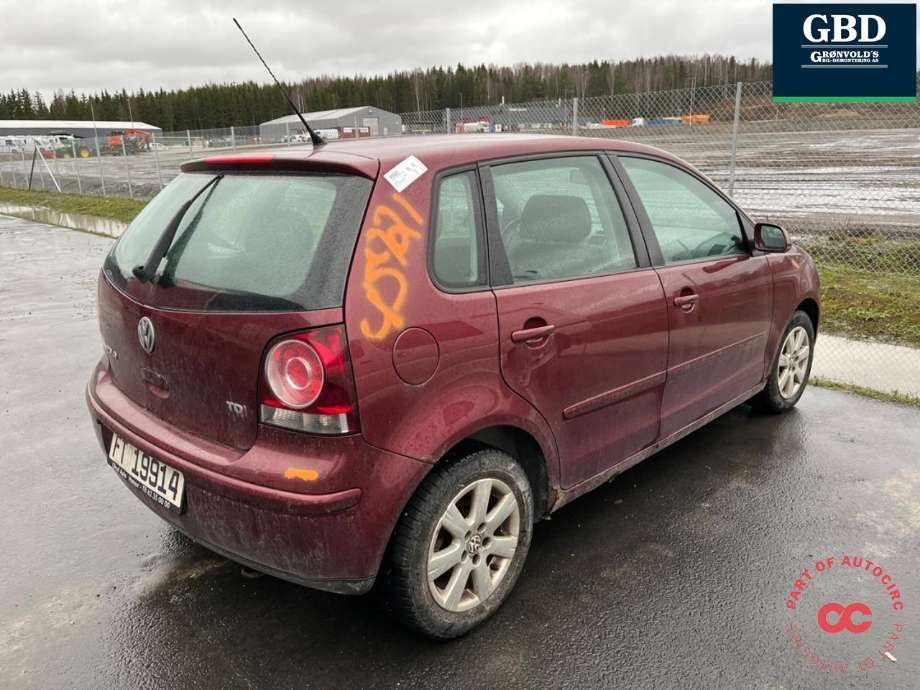 VW Polo 2005-2009 (Type IV, Fase 2) , Motorkode: BNV, Girkassekode: JCZ