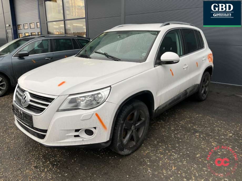 VW Tiguan 2007-2011 (Type I, Fase 1) , Motorkode: CFFB, Girkassekode: LMU