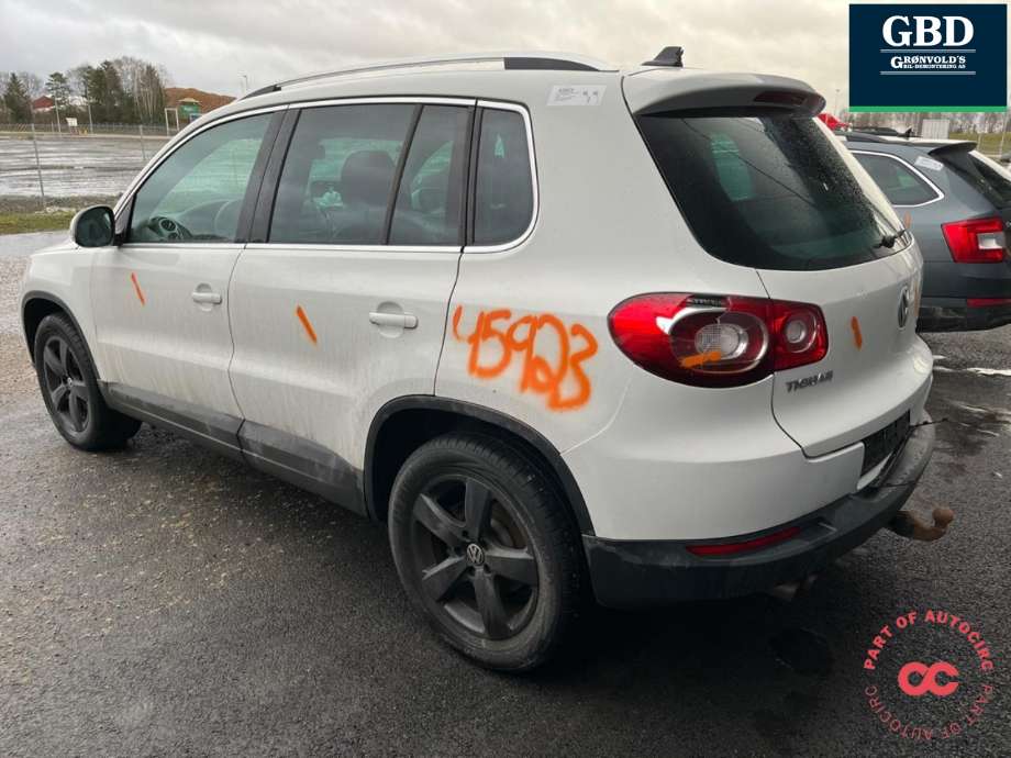 VW Tiguan 2007-2011 (Type I, Fase 1) , Motorkode: CFFB, Girkassekode: LMU
