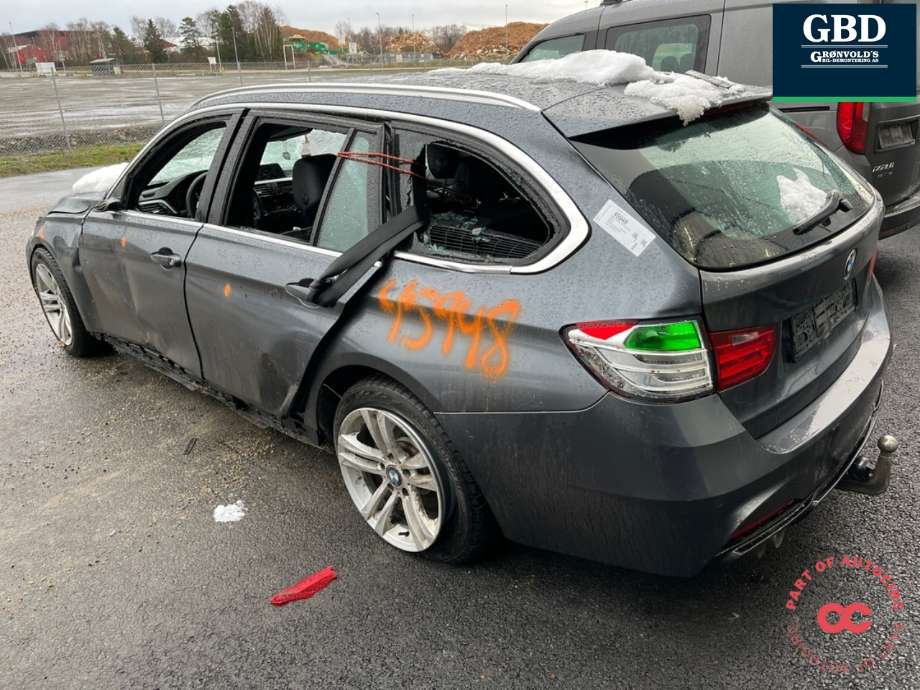 BMW 3-Serie 2012-2018 (F30/F31/F34) (F30/F31/F34), Motorkode: N47D20C, Girkassekode: 24 00 7 642 245