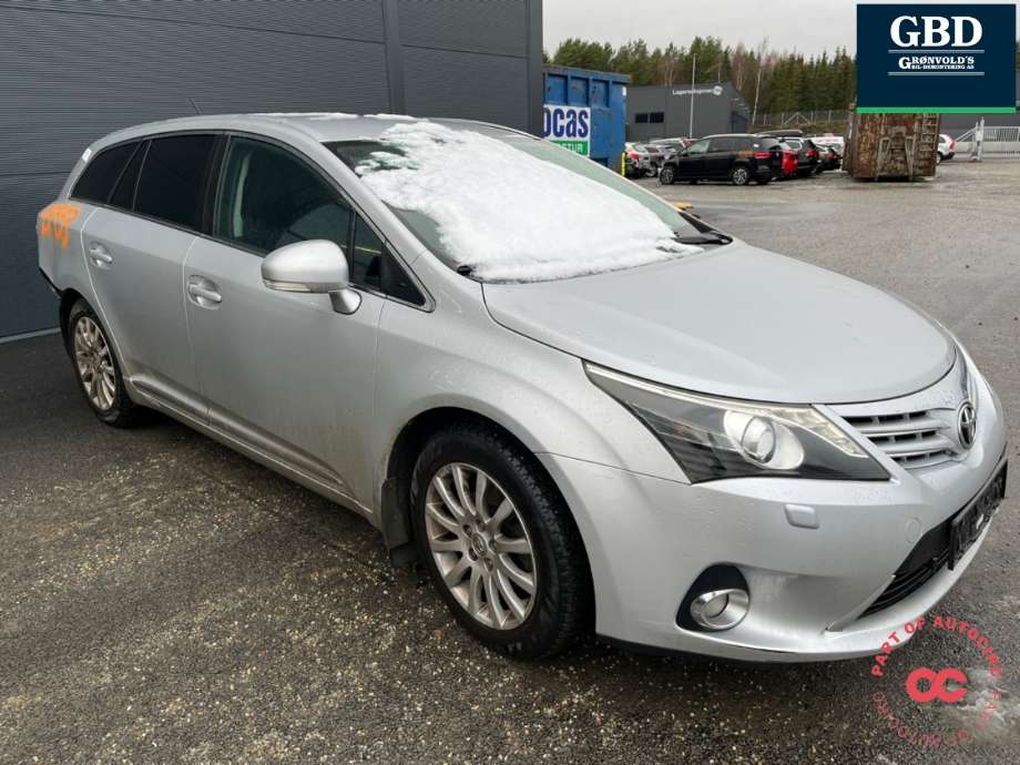 Toyota Avensis 2009-2015 (Type III, Fase 1) , Motorkode: 1AD-FTV, Girkassekode: 3030020A20