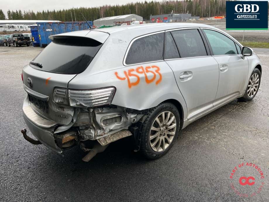 Toyota Avensis 2009-2015 (Type III, Fase 1) , Motorkode: 1AD-FTV, Girkassekode: 3030020A20