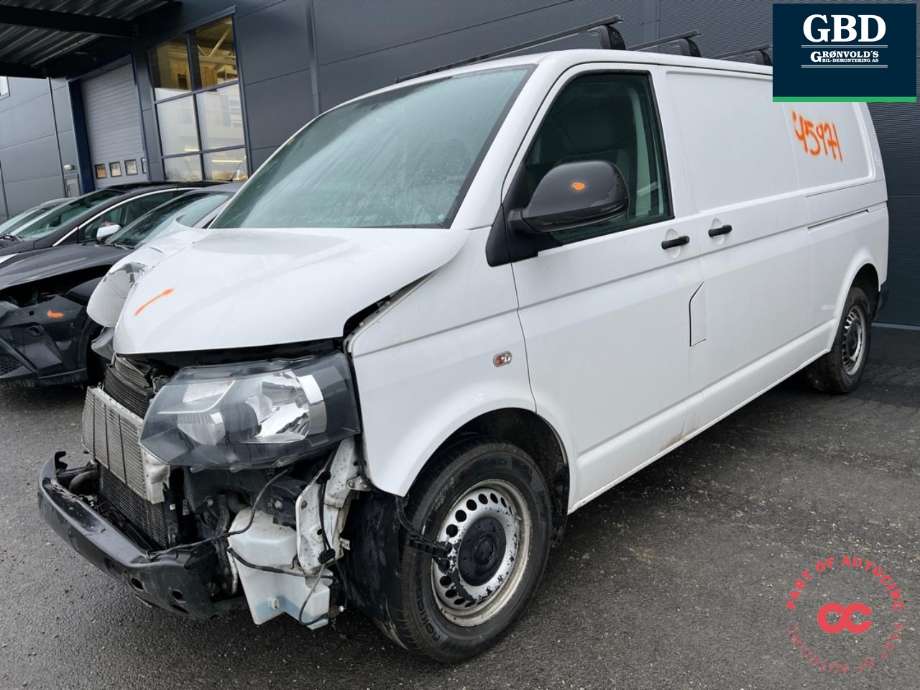 VW Transporter / Caravelle 2009-2015 (Fase 2) (T5) (T5), Motorkode: CAAC, Girkassekode: PAW
