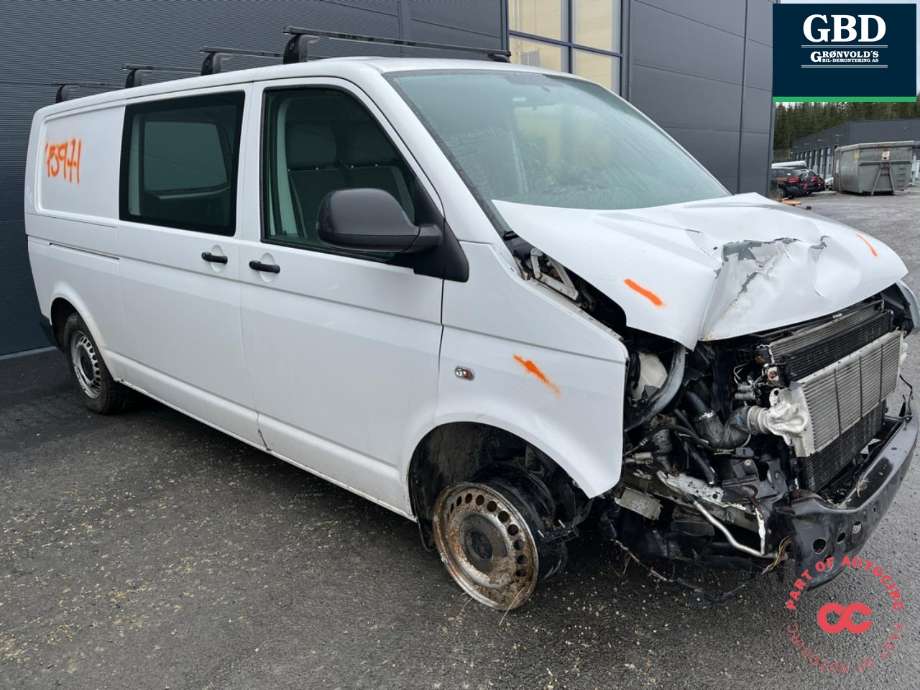 VW Transporter / Caravelle 2009-2015 (Fase 2) (T5) (T5), Motorkode: CAAC, Girkassekode: PAW