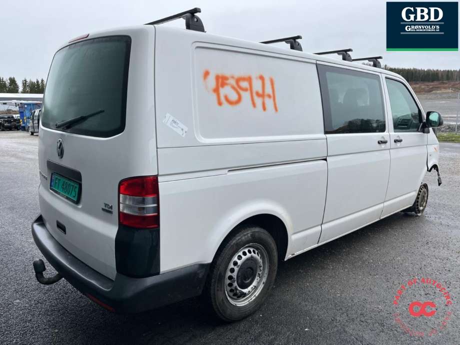 VW Transporter / Caravelle 2009-2015 (Fase 2) (T5) (T5), Motorkode: CAAC, Girkassekode: PAW