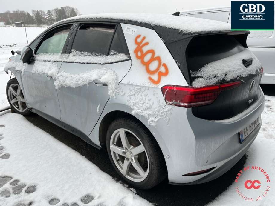 VW ID.3 2020-->> , Motorkode: EBJC, Girkassekode: UYY