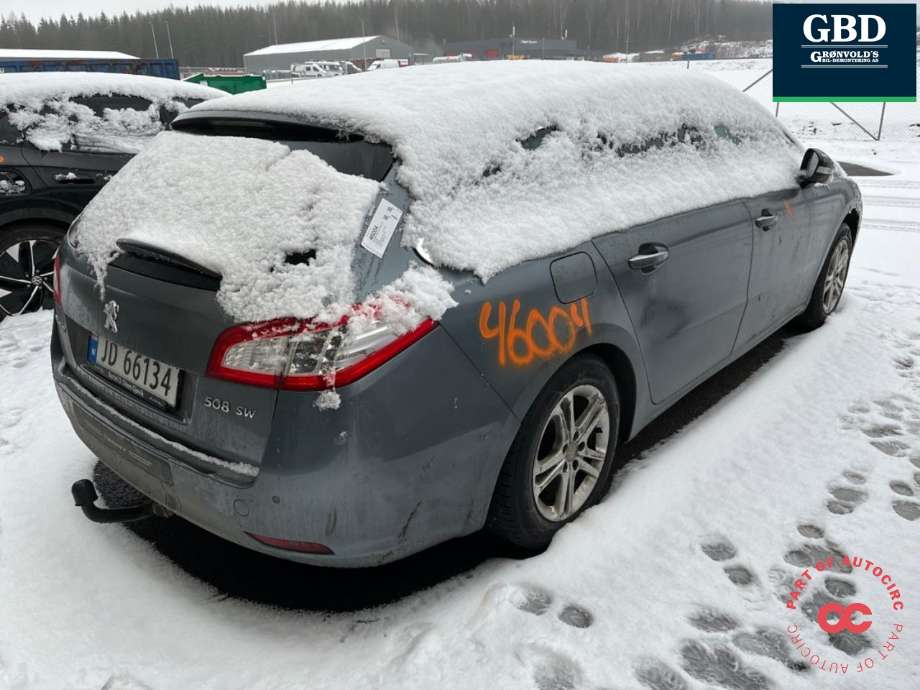 Peugeot 508 2011-2014 (Type I, Fase 1) , Motorkode: 9H05, Girkassekode: 2231 P2