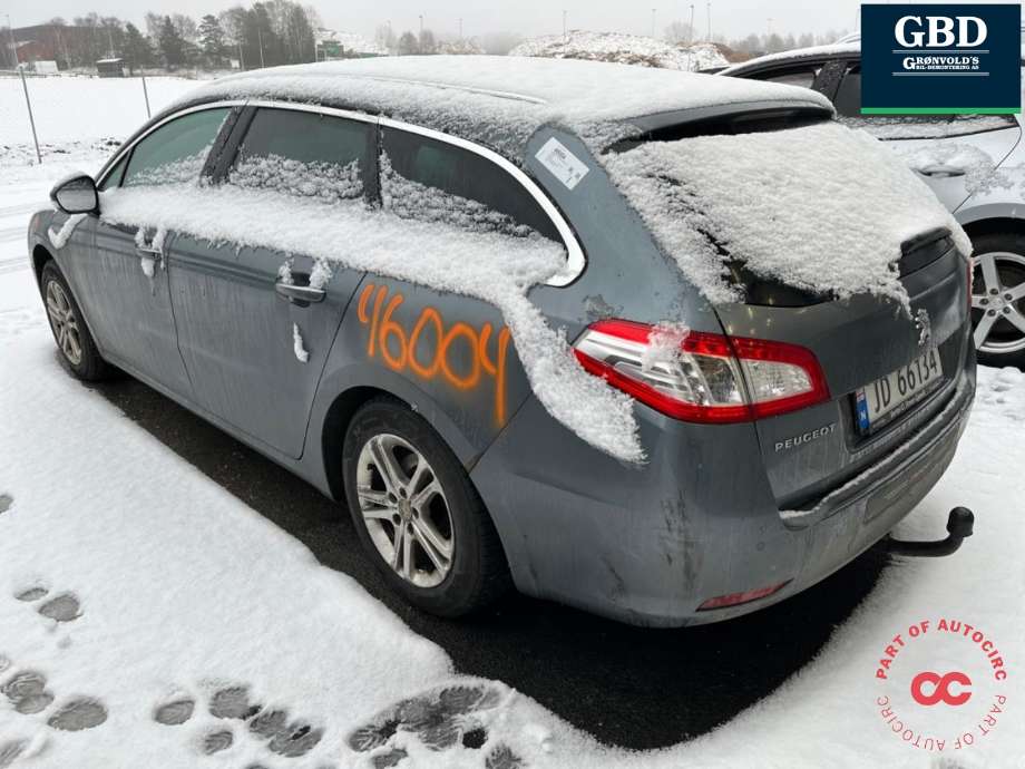 Peugeot 508 2011-2014 (Type I, Fase 1) , Motorkode: 9H05, Girkassekode: 2231 P2