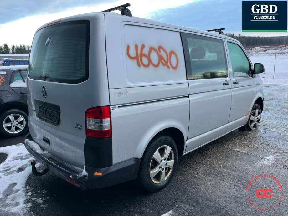 VW Transporter / Caravelle 2009-2015 (Fase 2) (T5) (T5), Motorkode: CAAC, Girkassekode: RLG