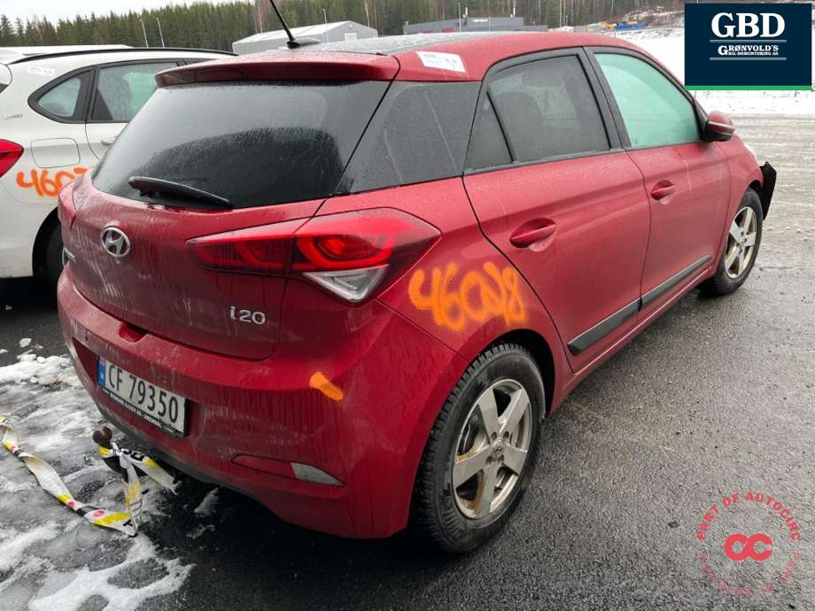 Hyundai i20 2015-2020 (Type II) , Motorkode: G4LA, Girkassekode: 43000 02BB0
