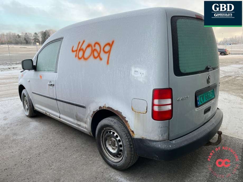 VW Caddy 2010-2015 (Type III, Fase 2) , Motorkode: CAYD, Girkassekode: MLU