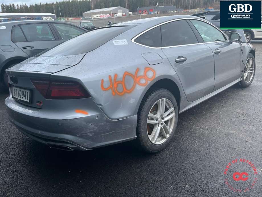 Audi A7 2014-2018 (Type I, Fase 2) , Motorkode: CVUA, Girkassekode: PPE