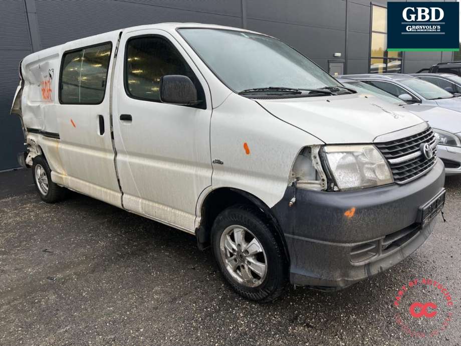 Toyota Hiace 2007-2012 (Fase 3) , Motorkode: 2KD-FTV, Girkassekode: 3303026A60