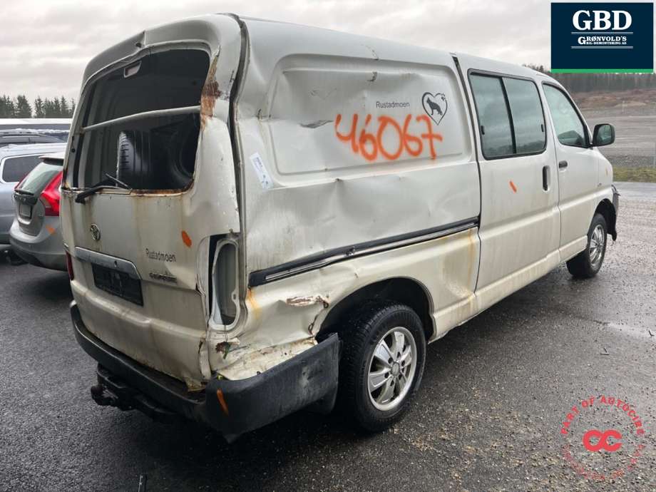 Toyota Hiace 2007-2012 (Fase 3) , Motorkode: 2KD-FTV, Girkassekode: 3303026A60
