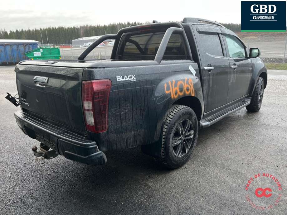 Isuzu D-Max 2017-2020 (Type II, Fase 2) , Motorkode: RZ4E-TC, Girkassekode: 