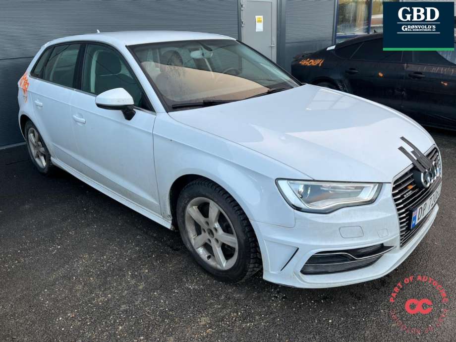 Audi A3 2012-2016 (Type III, Fase 1) , Motorkode: CUKB, Girkassekode: QMU