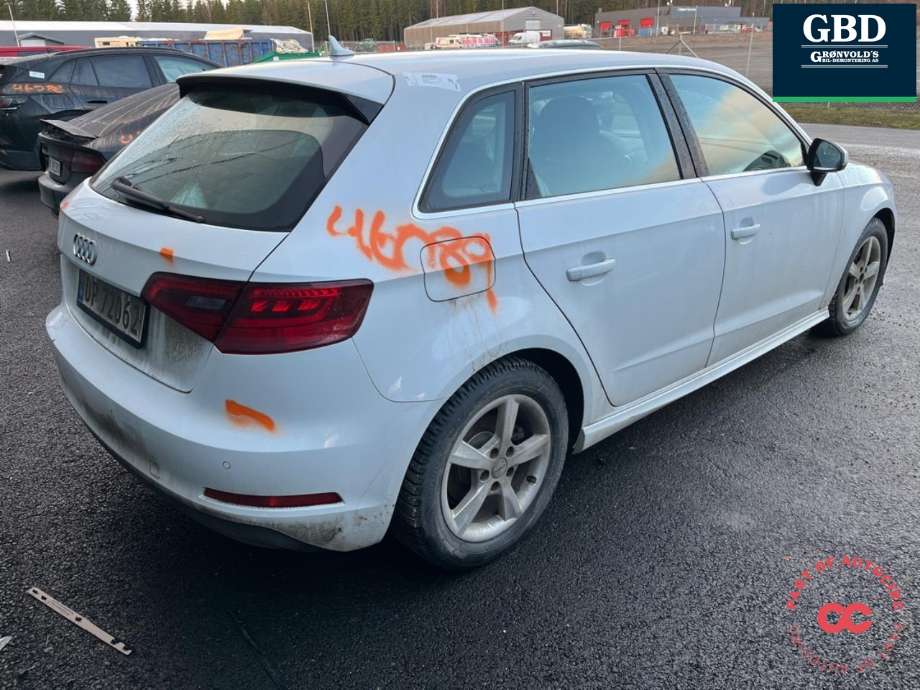 Audi A3 2012-2016 (Type III, Fase 1) , Motorkode: CUKB, Girkassekode: QMU