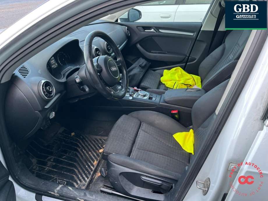 Audi A3 2012-2016 (Type III, Fase 1) , Motorkode: CUKB, Girkassekode: QMU
