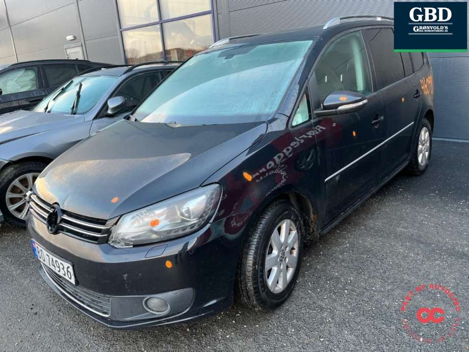 VW Touran 2010-2015 (Type I, Fase 3) , Motorkode: CAYC, Girkassekode: NKA